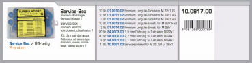 Service Box Strahlregler PREMIUM | 84-teilig