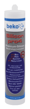 Pro4 Silicon - Dichtmasse lichtgrau