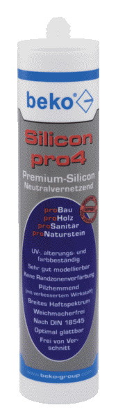 Pro4 Silicon - Dichtmasse alusilber