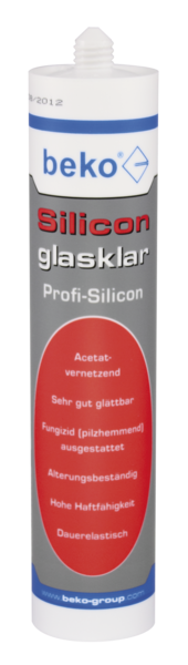 Silicon - Dichtmasse glasklar