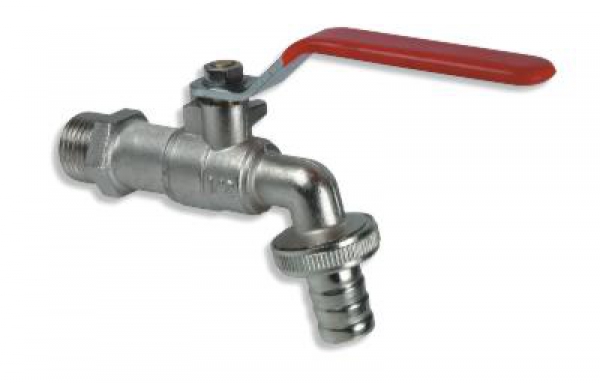Gartenkugelhahn + Hebel 1/2 "