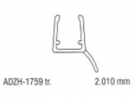 Duschkabinen Dichtleiste 1759 - 2000 mm