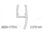 Duschkabinen Dichtleiste 1779 - 2000 mm