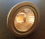 LED-Spot 7W = 65W, 2700K, GU10 220V, COB Technik