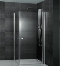PERFECTA Flex Dusch-Pendeltüren Eckeinstieg 1000 x 1000 mm
