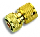 Gartenschlauch-Kupplung 1/2", messing