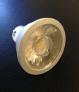 LED-Spot 5W = 50W, 2700K, GU10, 220V, Marke Sharp, COB, 60°, Dimmbar